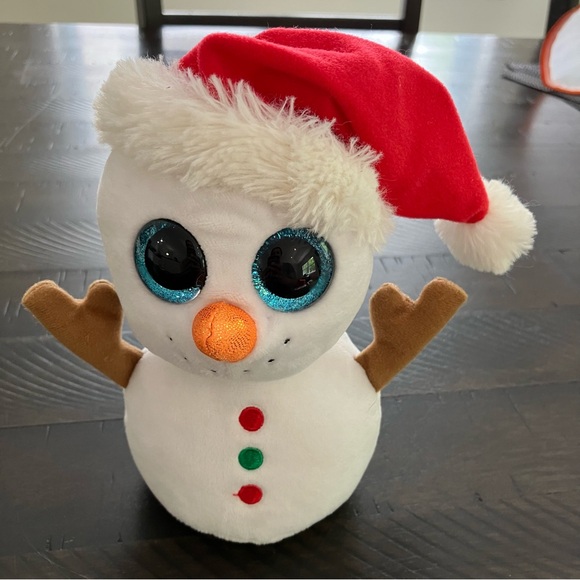 3/$18 - Ty Beanie Boo | Scoop the snowman stuffed animal - Picture 1 of 10
